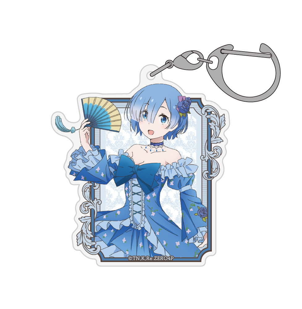 Re:ゼロから始める異世界生活_描き下ろし レム アクリルマルチキーホルダー パーティードレスver.