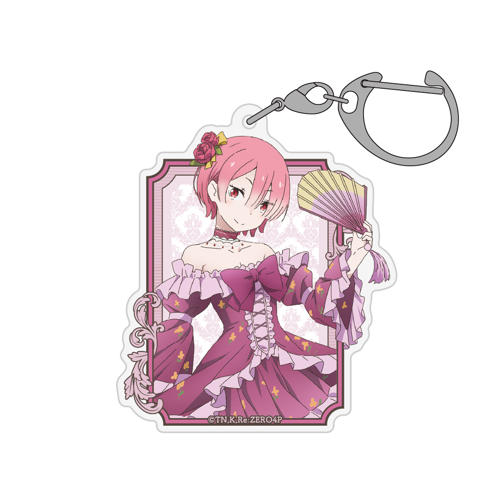 Re:ゼロから始める異世界生活_描き下ろし ラム アクリルマルチキーホルダー パーティードレスver.