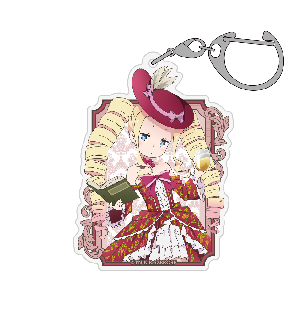 Re:ゼロから始める異世界生活_描き下ろし ベアトリス アクリルマルチキーホルダー パーティードレスver.