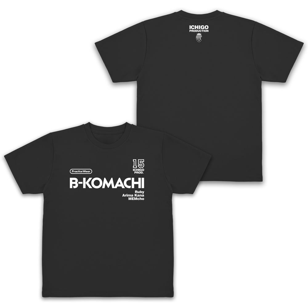【推しの子】_Lサイズ_B小町 ドライTシャツ/BLACK