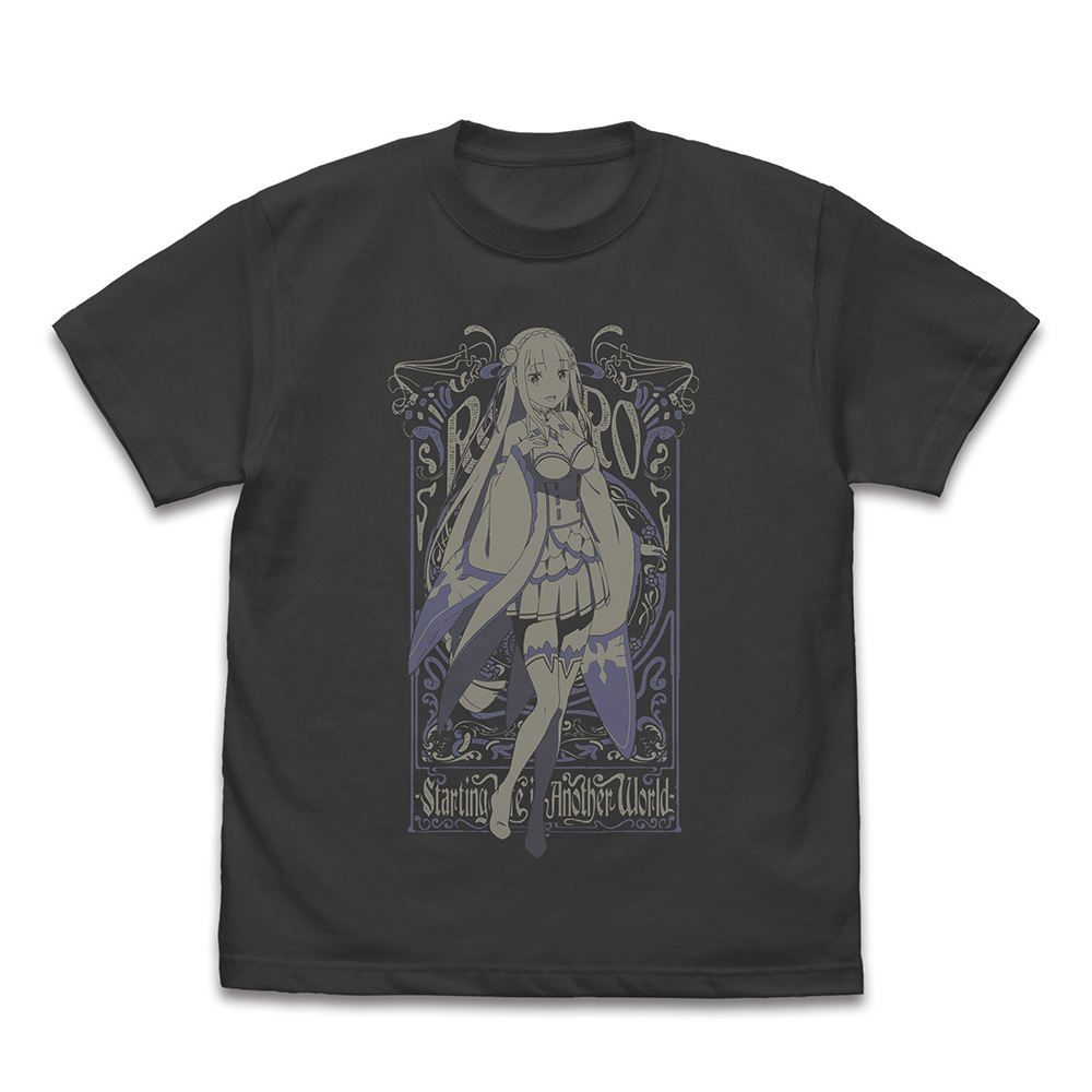 Re:ゼロから始める異世界生活_Sサイズ_エミリア (3rd season) Tシャツ /SUMI
