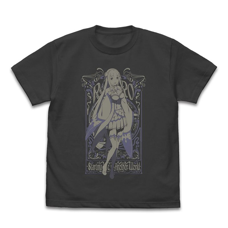 Re:ゼロから始める異世界生活_Mサイズ_エミリア (3rd season) Tシャツ