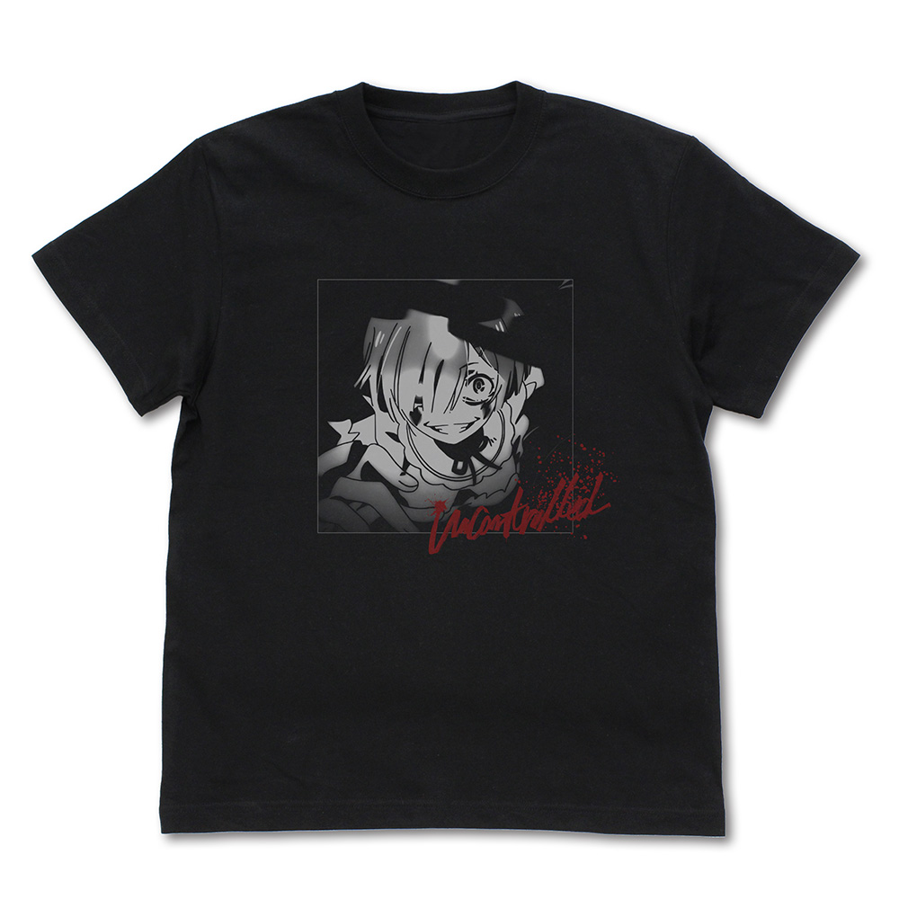 Re:ゼロから始める異世界生活_Sサイズ_レム 鬼化 Tシャツ/BLACK