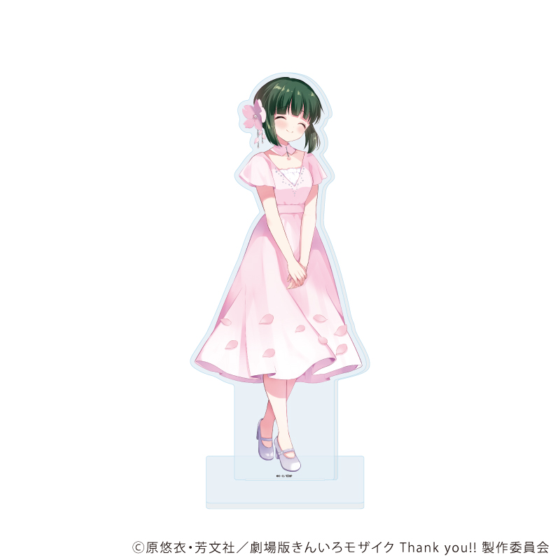 きんいろモザイク_BIGアクリルスタンド11/大宮忍 バースデードレスver(描き下ろしイラスト)