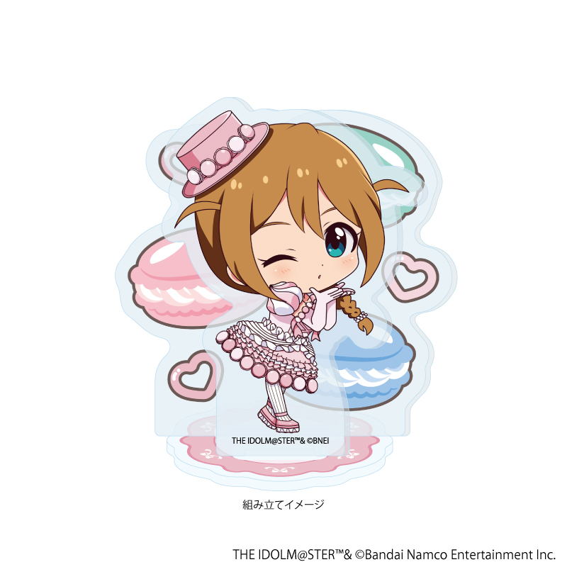アイドルマスター ミリオンライブ！_アクリルスタンドプレート50/馬場 このみ マカロンドレスver.(ミニキャライラスト)