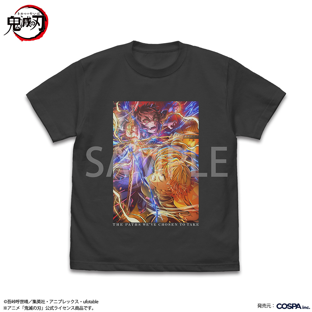 鬼滅の刃_Sサイズ_善逸と獪岳フルカラーTシャツ/SUMI
