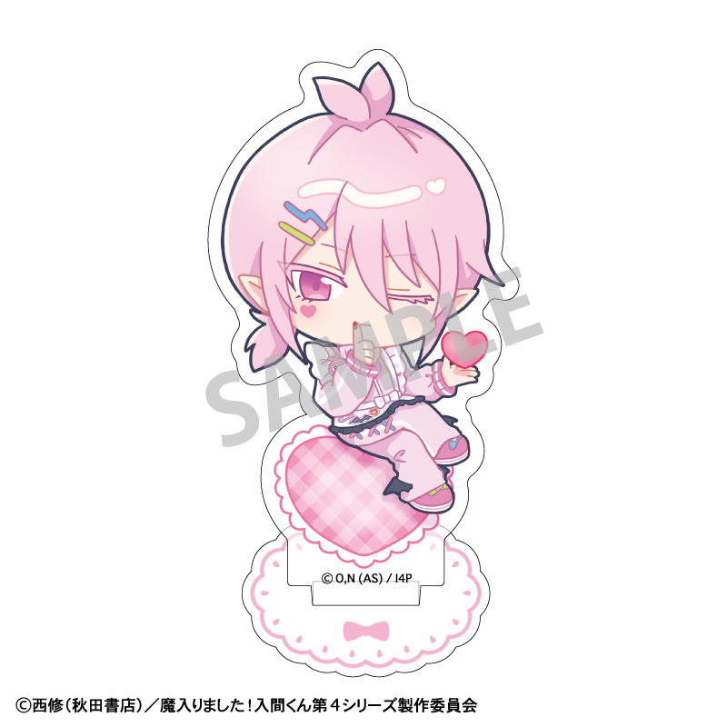 魔入りました！入間くん_ミニアクリルスタンド　アスモデウス・アリス／ジャージメイド　描き起こし	   	 	