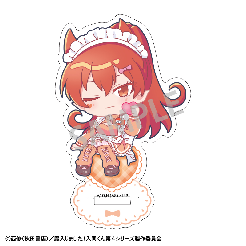 魔入りました！入間くん_ミニアクリルスタンド　アザゼル・アメリ／ジャージメイド　描き起こし		
