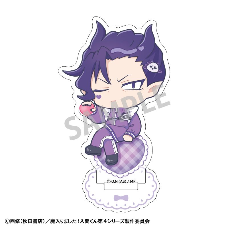 新品 魔入りました！入間くん カルエゴ アクリルスタンド TSUTAYA 魔入りました！入間くん_ミニアクリルスタンド ナベリウス・カルエゴ