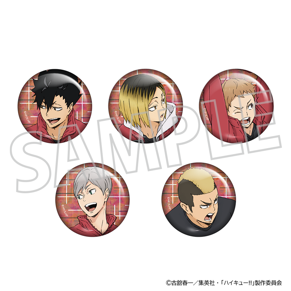 ハイキュー!!_ホロキャラバッジコレクション 【BOX／5パック入り