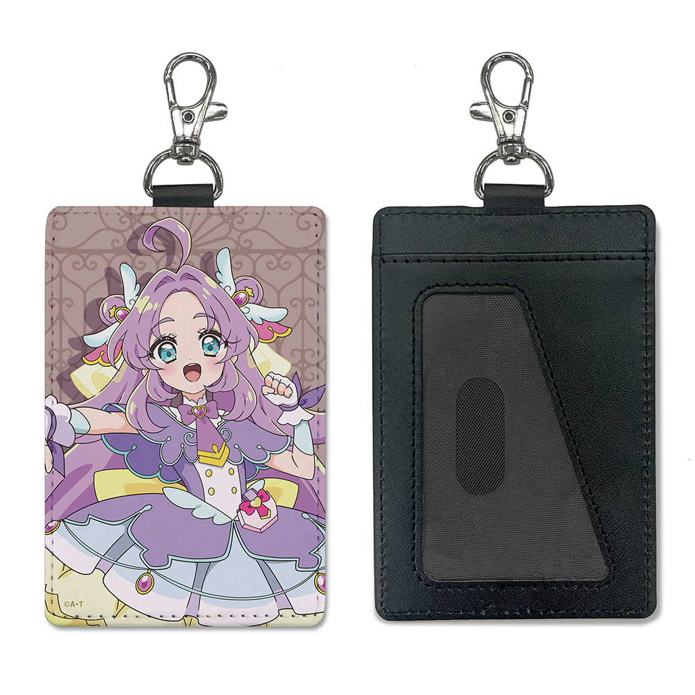 名探偵プリキュア!_キュアアンサー パスケース(ナスカン付き)