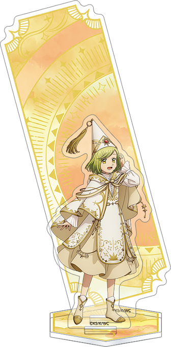とんがり帽子のアトリエ_ウッドフレーム付きアクリルスタンド 3