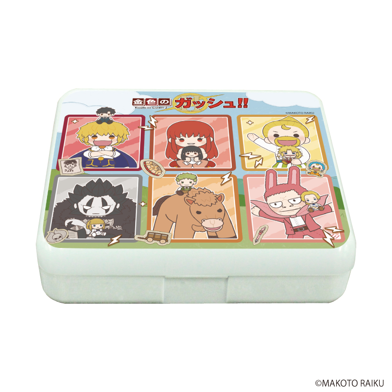 金色のガッシュ!!_小物ケース01/コマ割りデザインB(ぽてぬいアート)