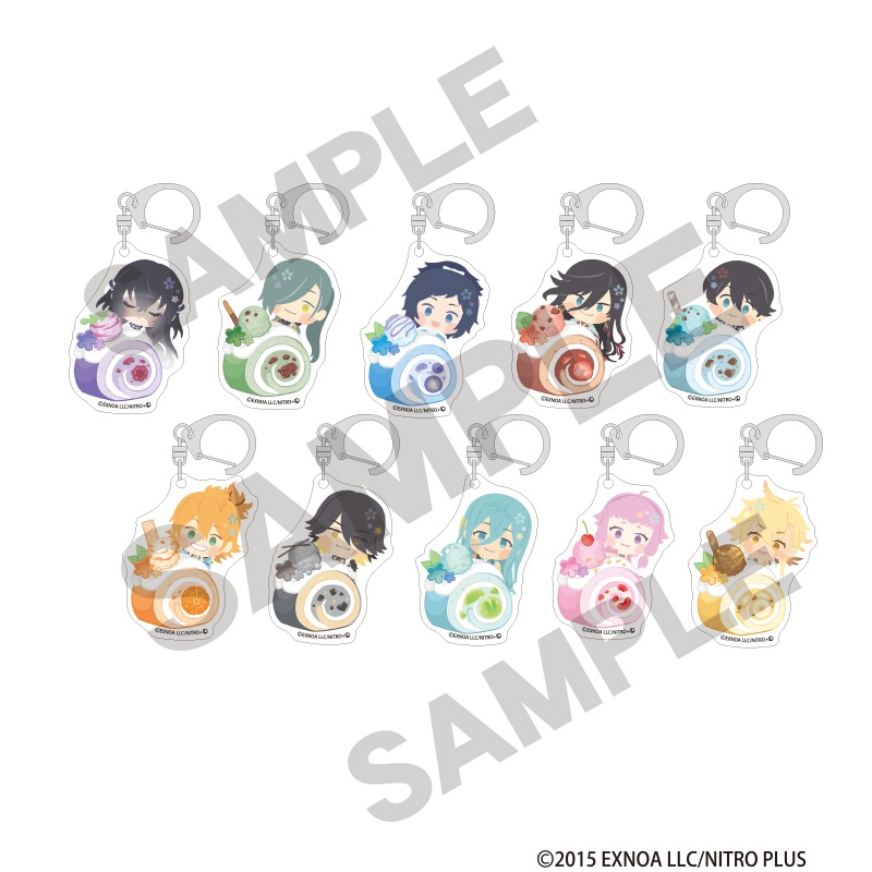 わんぱく！刀剣乱舞_第三弾　トレーディングアクリルキーホルダーvol.3　【コンプリートBOX／10個入り】