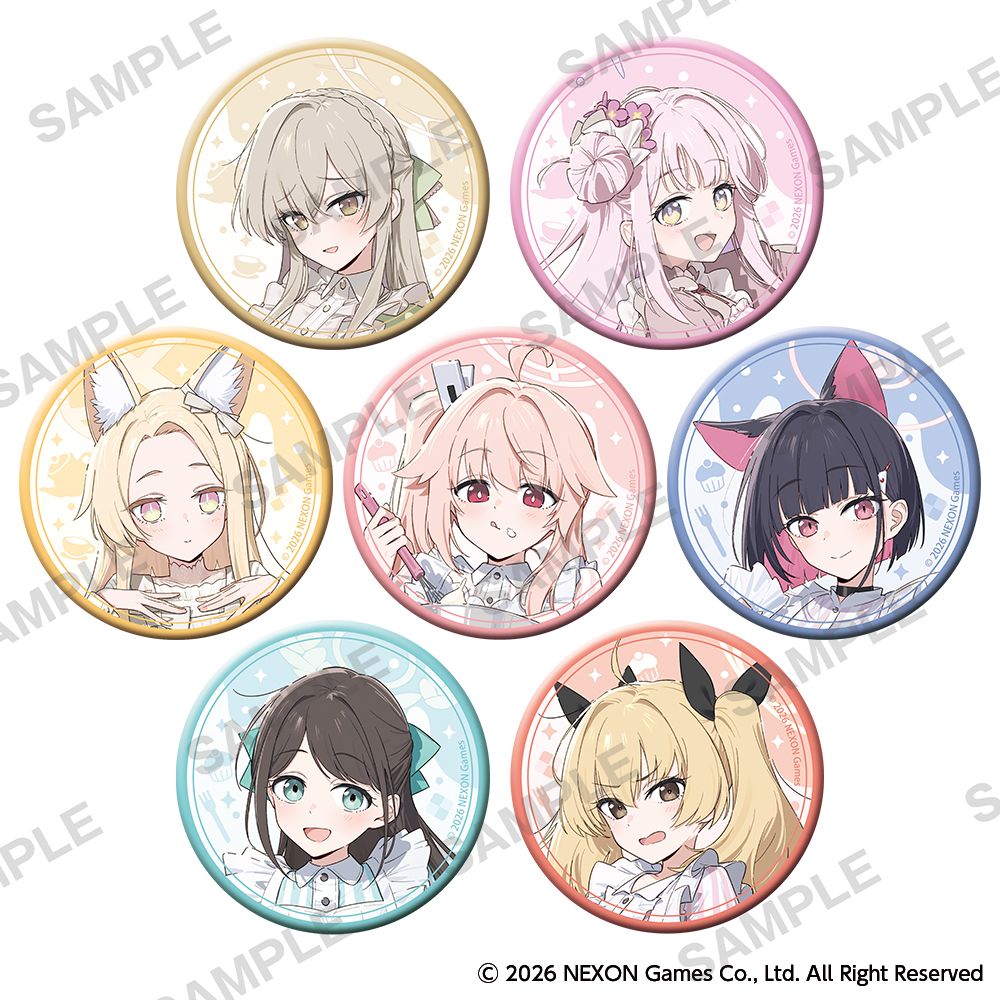 ブルーアーカイブ_POP UP SHOP トレーディング缶バッジ　【コンプリートBOX／7個入り】