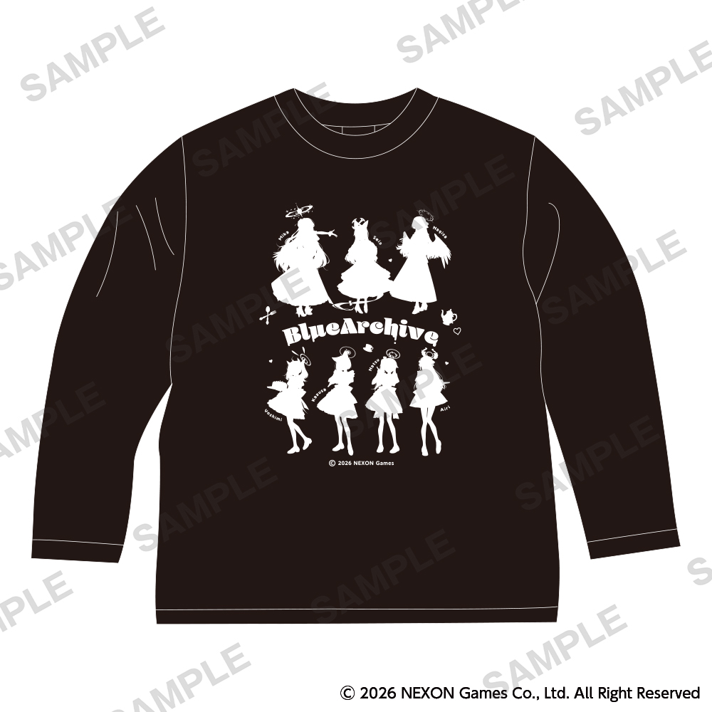 ブルーアーカイブ_XLサイズ_POP UP SHOP ロングTシャツ
