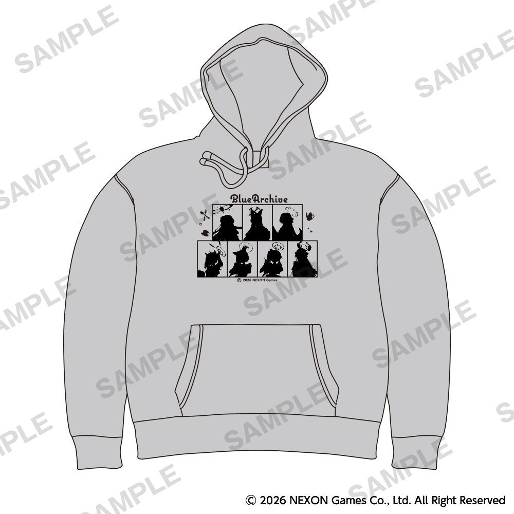ブルーアーカイブ_XLサイズ_POP UP SHOP パーカー