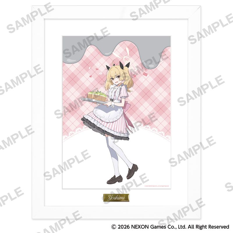 ブルーアーカイブ　ブルアカ　momopark 非売品ランチキュラーカードコンプ ブルーアーカイブ_POP UP SHOP キャラファイングラフ ヨシミ | ブルー