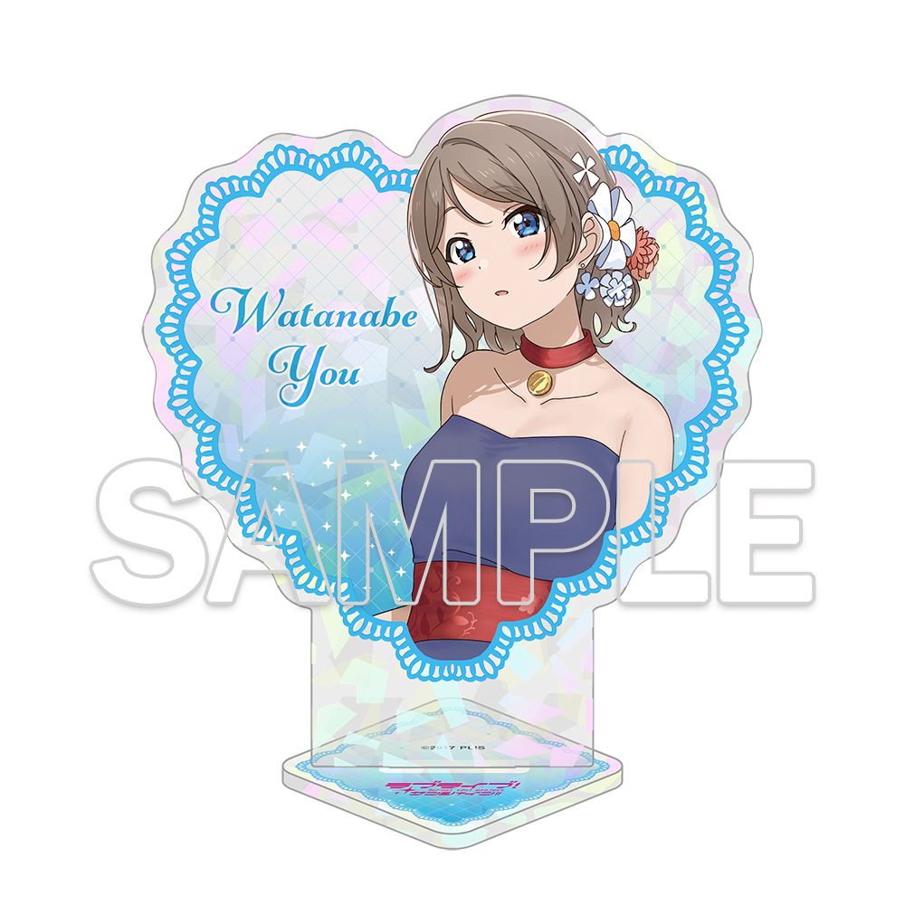 ラブライブ!サンシャイン!!_ハート型アクリルスタンド Aqours 曜