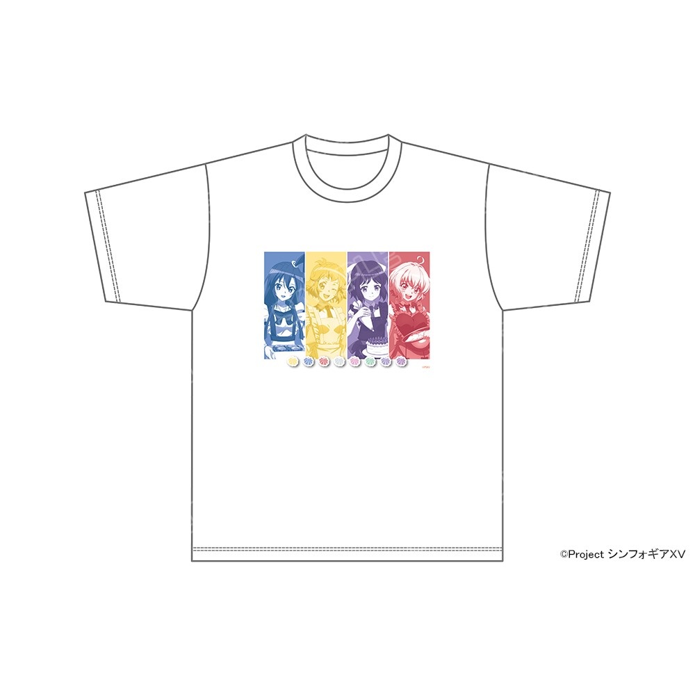 戦姫絶唱シンフォギアXV_POP UP SHOP Tシャツ A