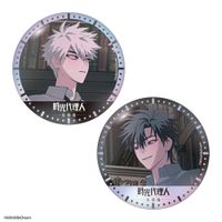 時光代理人 -LINK CLICK-_オーロラ缶バッジ2個セット トキ＆ヒカル