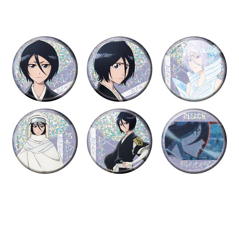 BLEACH 千年血戦篇_トレーディング ホログラム缶バッジ 朽木ルキア
