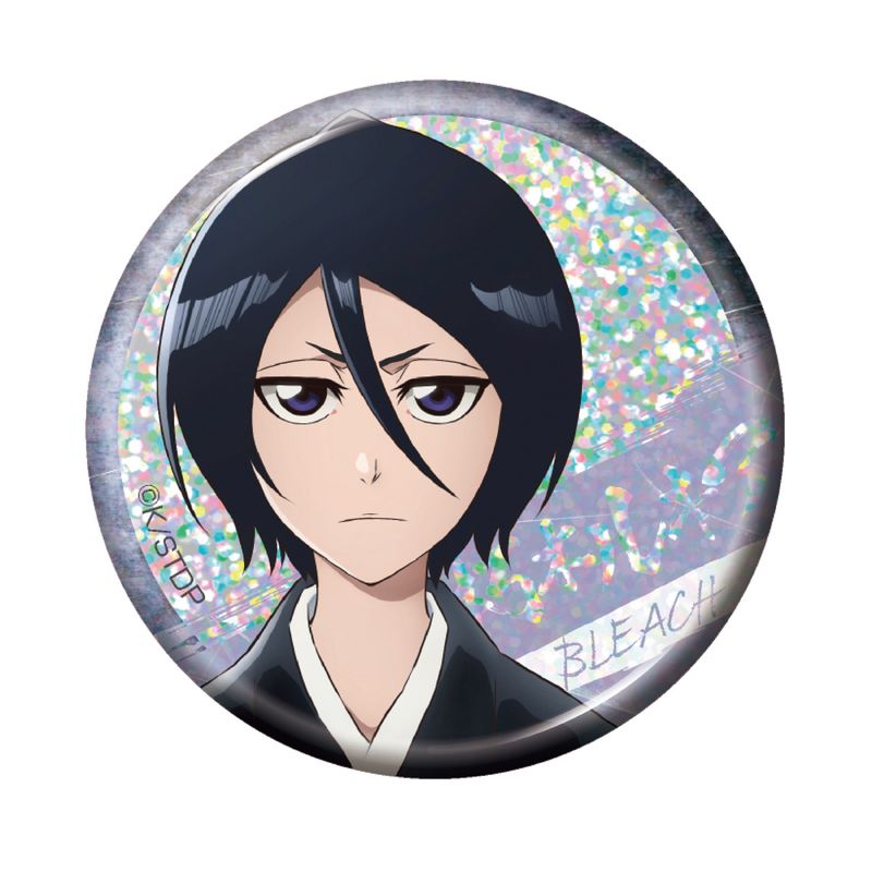 ホロ ルキア 缶バッジ BLEACH 千年血戦篇_トレーディング ホログラム缶バッジ 朽木ルキア
