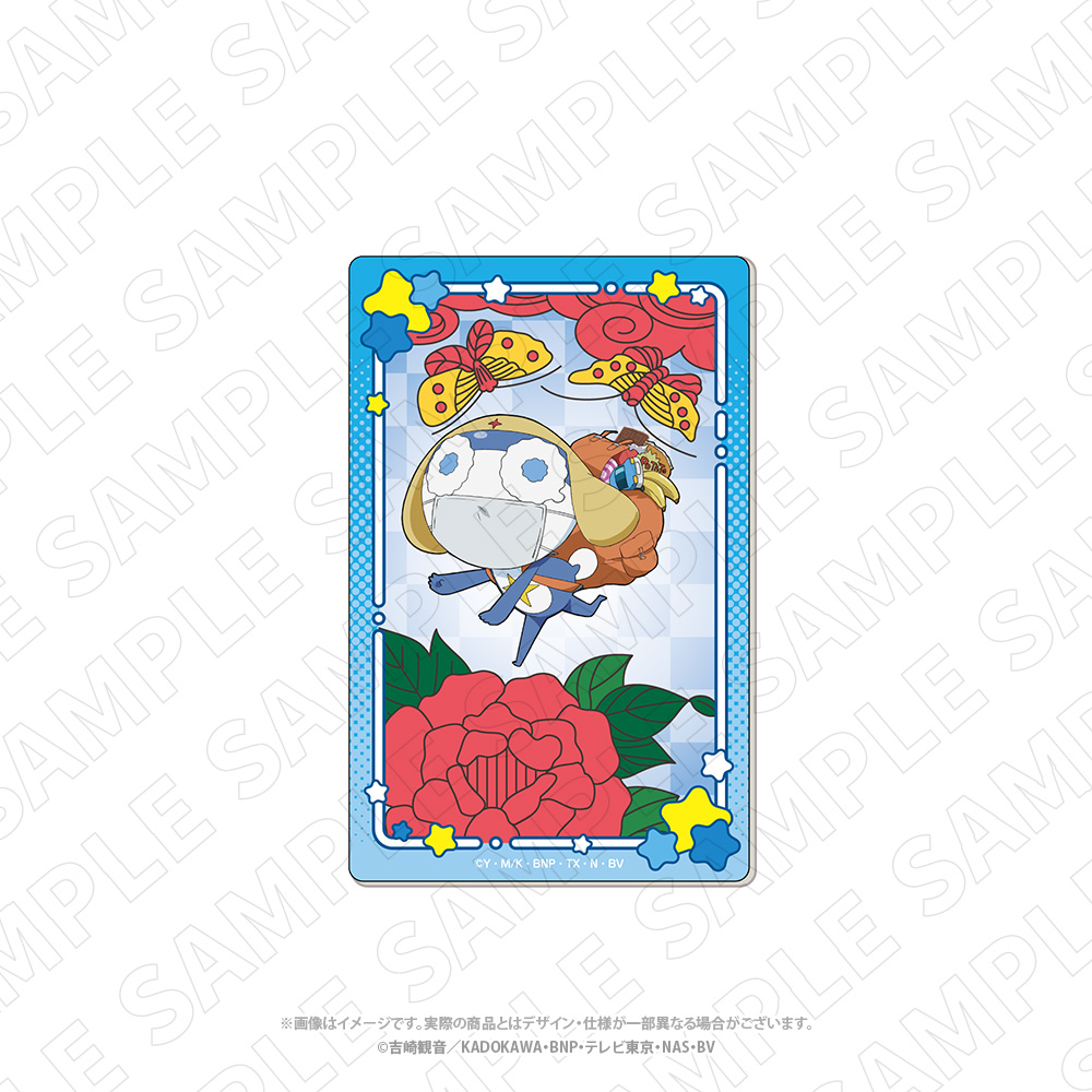 ケロロ軍曹_キャラディショナルトイ　花札柄アクリルカード（ちびゼロ）