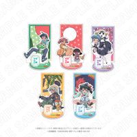 ケロロ軍曹 ドロロ 小雪 アクスタ アクキー 缶バッジ 5点セット ケロロ軍曹_キャラディショナルトイ 花札柄アクリルスタンド（ドロロ