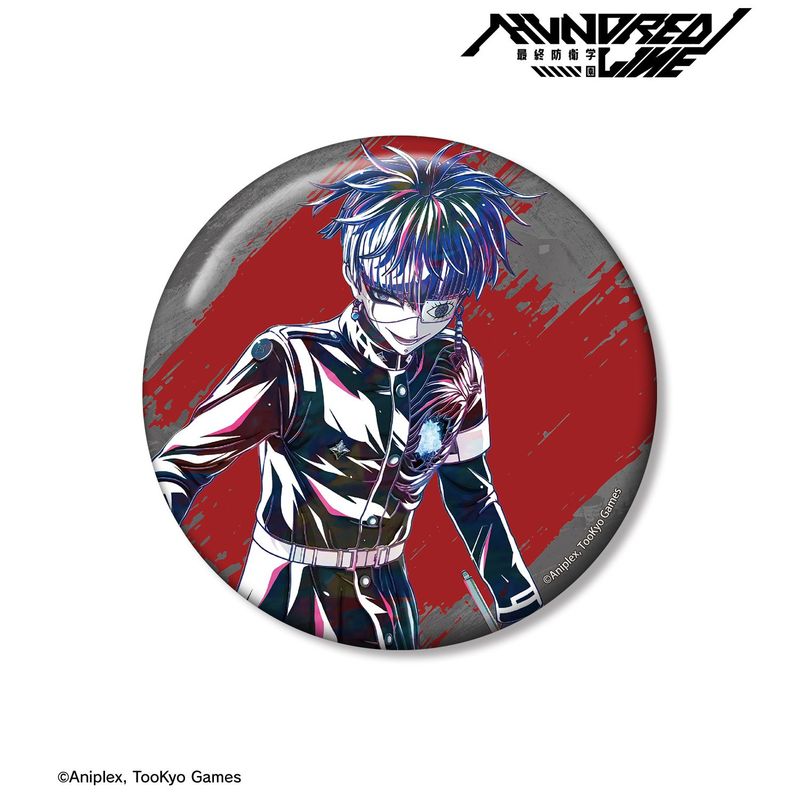 HUNDRED LINE -最終防衛学園-_面影歪 Ani-Art 100mm缶バッジ | HUNDRED