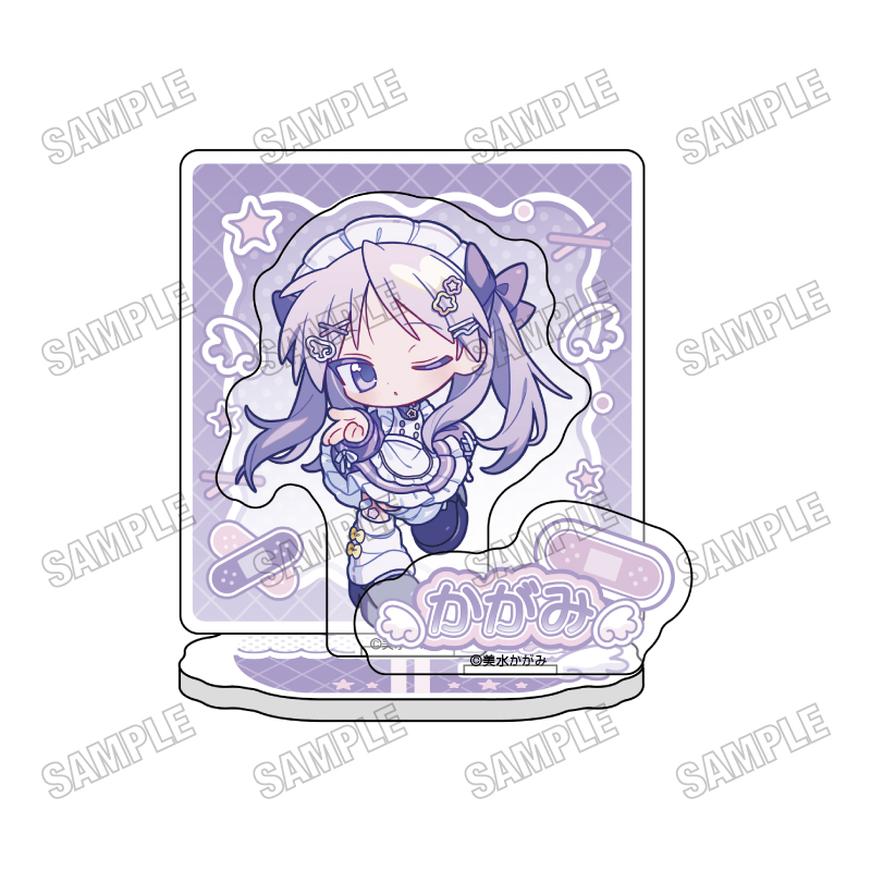 らき☆すた_描き起こしミニアクリルジオラマ?柊かがみ