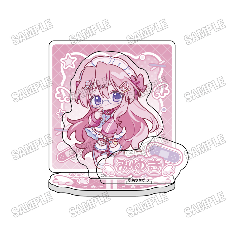 らき☆すた_描き起こしミニアクリルジオラマ?高良みゆき