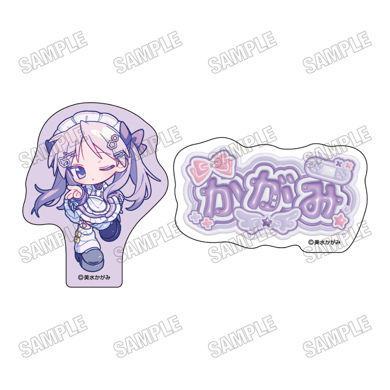 らき☆すた_描き起こしステッカーセット?柊かがみ