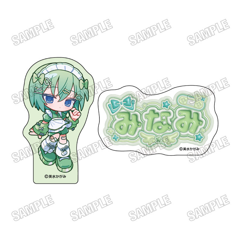 らき☆すた_描き起こしステッカーセット?岩崎みなみ
