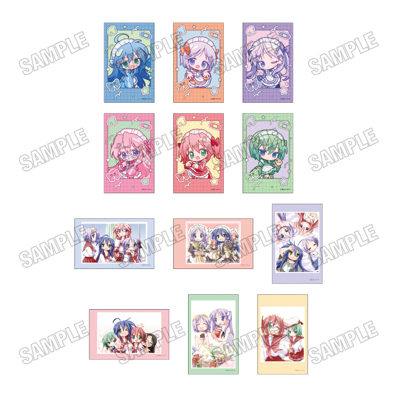 らき☆すた_ミニフォトカードコレクション　【BOX／6パック入り】【コンプリートBOX】