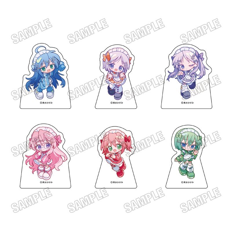らき☆すた_描き起こしアクリルブロックコレクション 【BOX／6個入り
