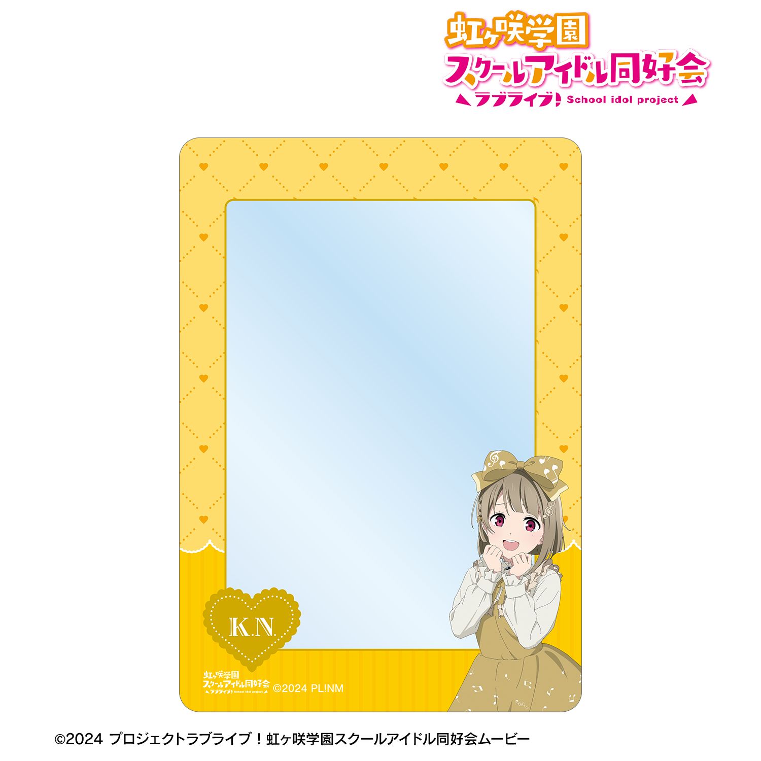 ラブライブ！虹ヶ咲学園スクールアイドル同好会_描き下ろし 中須かすみ 音符ロリータver. B8硬質ケース