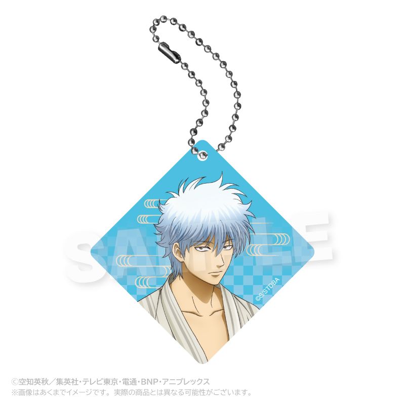 銀魂_トレーディングアクリルキーホルダー 手入れver. 【コンプリート