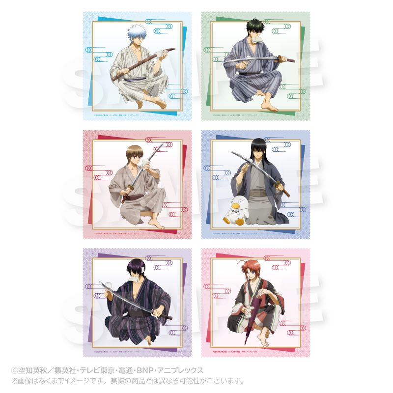 銀魂_マイクロファイバークロス 手入れver. 坂田銀時 | 銀魂公式グッズ