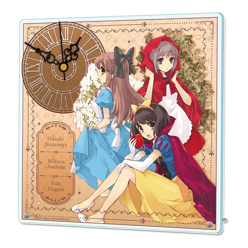 涼宮ハルヒの憂鬱　目覚まし時計 涼宮ハルヒシリーズ_アクリル置時計 | 「涼宮ハルヒ」シリーズ公式