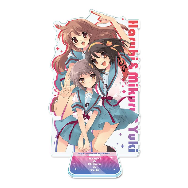 涼宮ハルヒシリーズ_アクリルスタンド【ハルヒ＆みくる＆有希