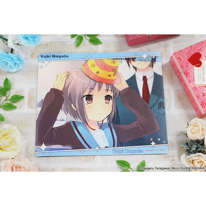 【再値下げ】小説『涼宮ハルヒの憂鬱』 シリーズ全巻+おまけ:マウスパッド 涼宮ハルヒシリーズ_マウスパッド【有希】 | 「涼宮ハルヒ」シリーズ