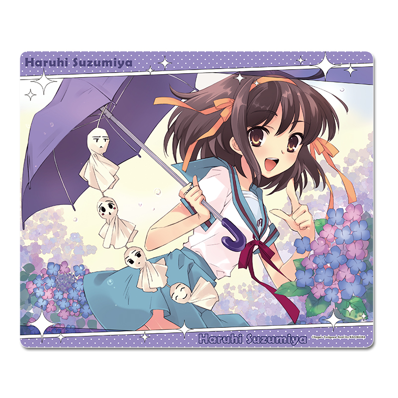 涼宮ハルヒシリーズ_マウスパッド【ハルヒ(梅雨)】