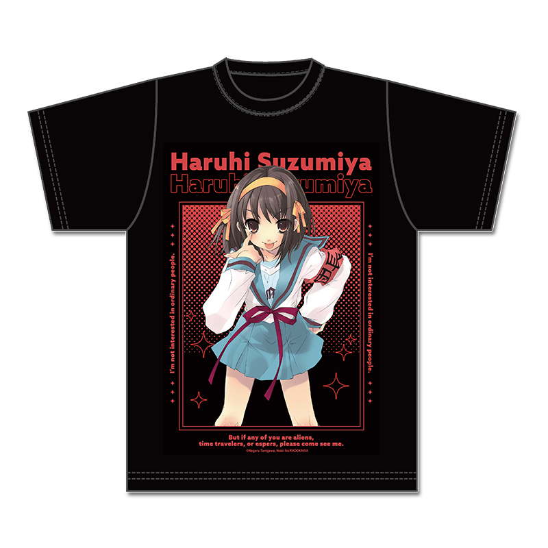 涼宮ハルヒシリーズ_グラフィックTシャツ【ハルヒ】 | 「涼宮ハルヒ