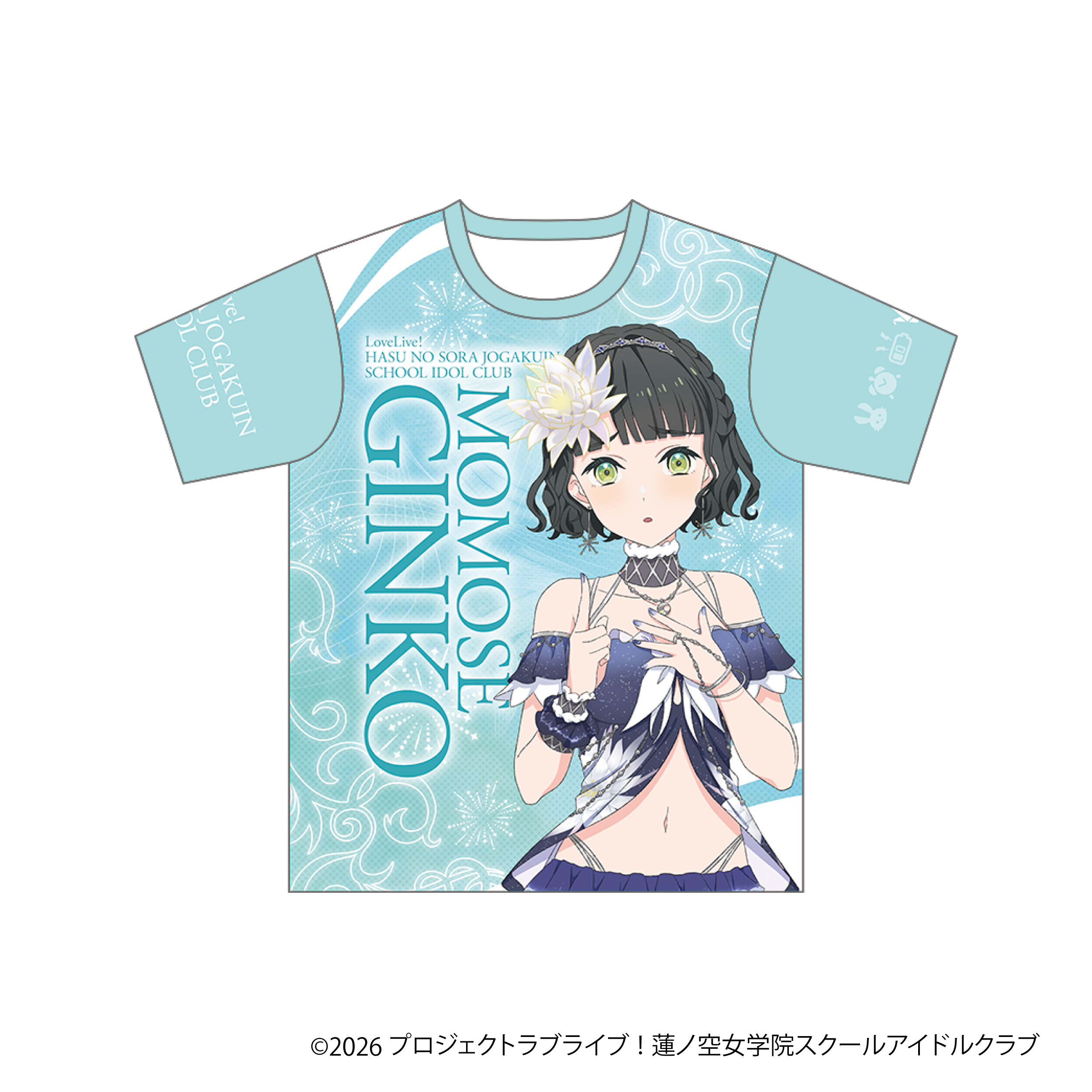 ラブライブ！蓮ノ空女学院スクールアイドルクラブ_フルグラフィックTシャツ／百生 吟子