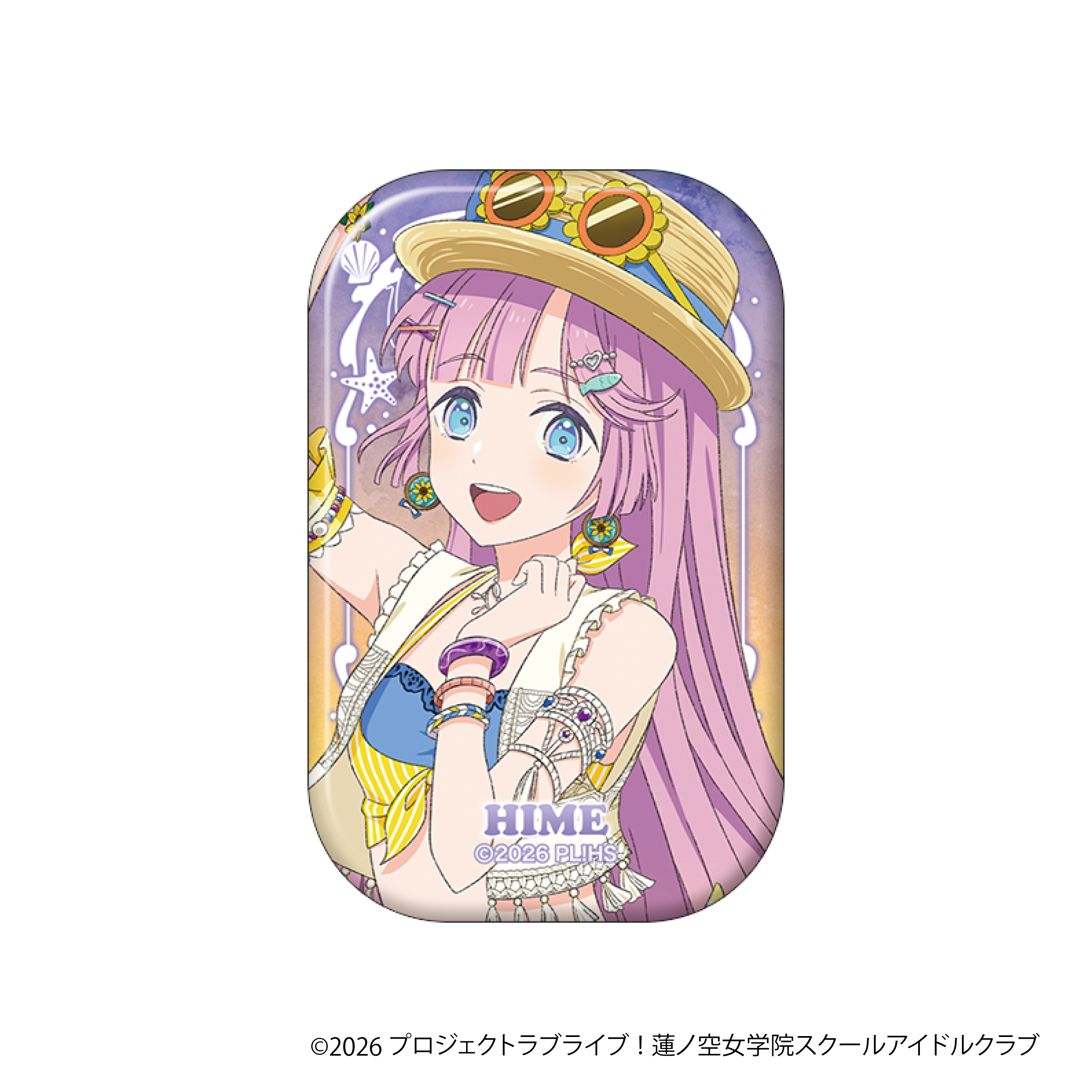 ラブライブ！蓮ノ空女学院スクールアイドルクラブ_スクエアキャラバッジ／安養寺 姫芽