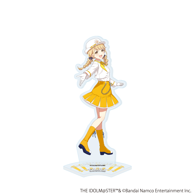 学園アイドルマスター_アクリルスタンド75/藤田ことね 駅員風衣装ver.(描き下ろしイラスト)