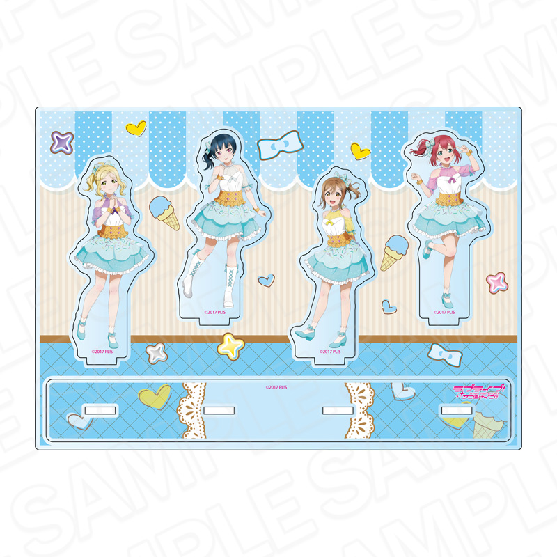 ラブライブ!サンシャイン!!_ホログラムアクリルジオラマ B Cafe party