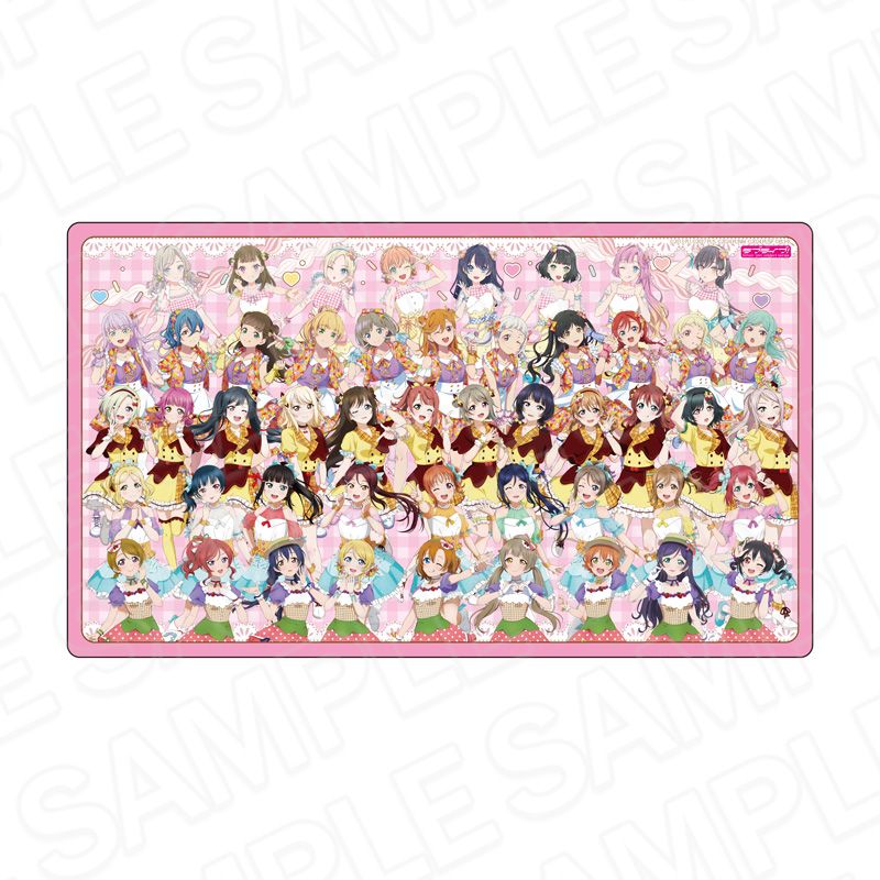 ラブライブ!シリーズ_ラバーデスクマット Cafe party ver. | ラブ