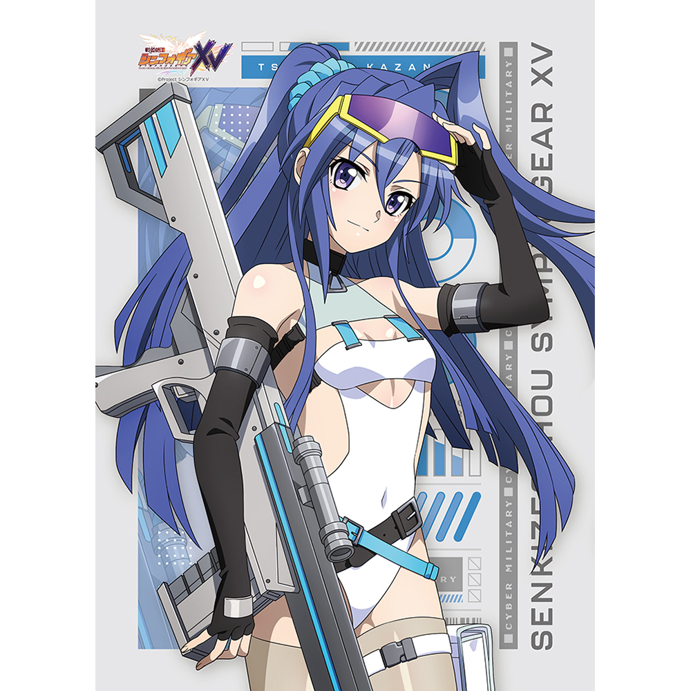戦姫絶唱シンフォギアXV_描き下ろしB2タペストリー(翼/サイバーミリタリー)Wスエード